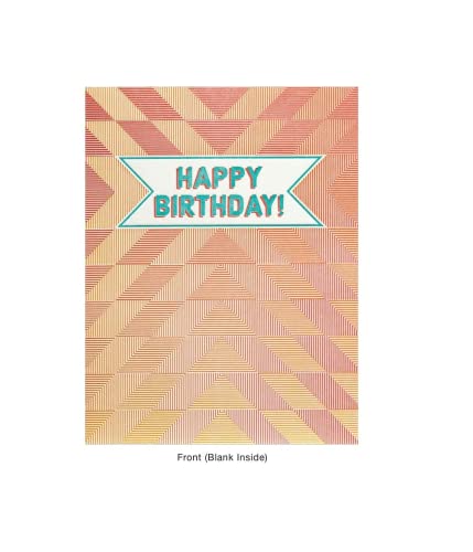 Design Design Confetti Block Letters Birthday Card - General