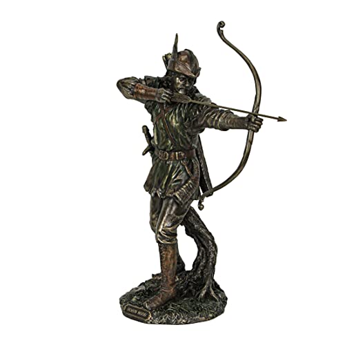 Unicorn Studio Veronese Design Robin Hood Shooting Arrow Portait Statue