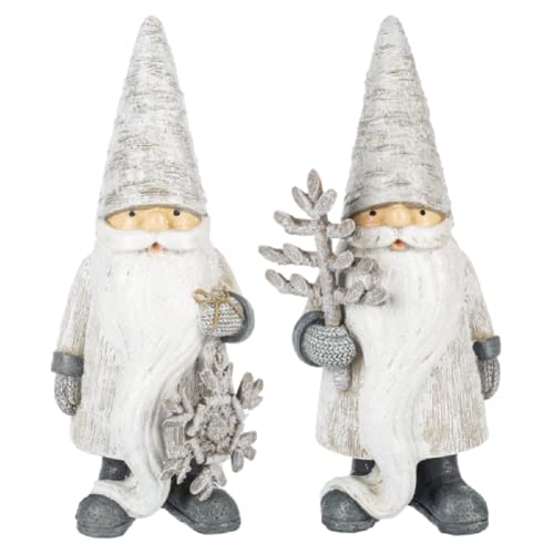 Ganz MX183230 Birch Gnome Figurines, Set of 2