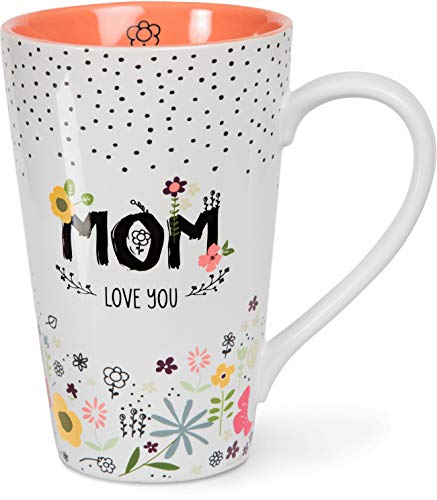 Pavilion Gift Company 54200 Latte Cup Mug White