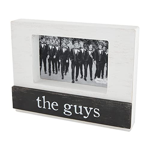 Mud Pie 4 x 6 Wedding Block Frame, The Guys