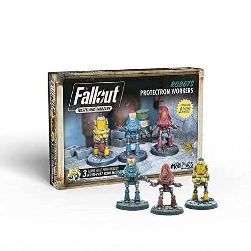 Modiphius Fallout - Wasteland Warfare - Robots Protectron, Multi