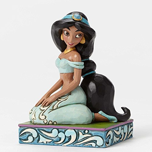 Enesco Disney Traditions by Jim Shore Aladdin Jasmine Personality Pose Figurine, 3.55", Multicolor