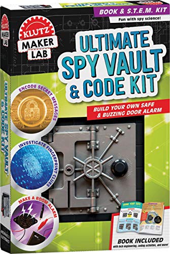 Klutz Maker Lab Ultimate Spy Vault & Code Kit