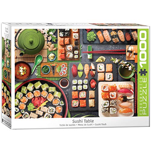 EuroGraphics Sushi Table 1000 Piece Puzzle for Adults