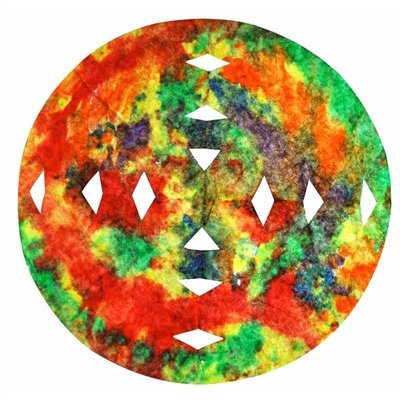 Hygloss Products Dippity Dye Circle Shapes for Arts, Crafts & DIY Projects-Endless Creative Fun-36 Count, Multicolor