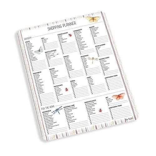Lang Spring Meadow Shopping List, Medium, MULTI