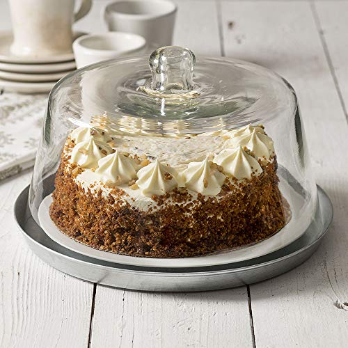 CTW Home Collection Base Glass Dessert Cloche