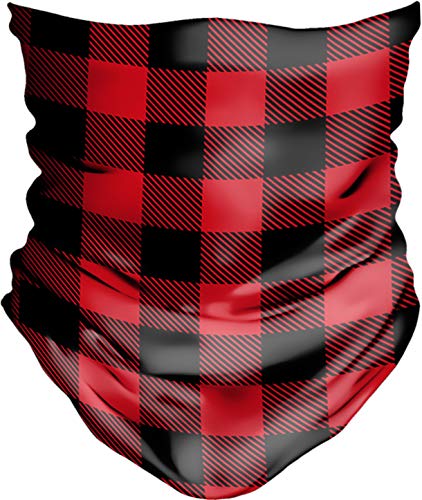 Spoontiques 20055 Gaiter Face Cover (Plaid)