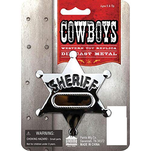 Parris Manufacturing Parris Classic Quality Toys ESt. 1936 Sheriff Badge