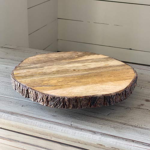 Park Hill Collection EAW06147 Woodland Lazy Susan Server, 12-inch Length