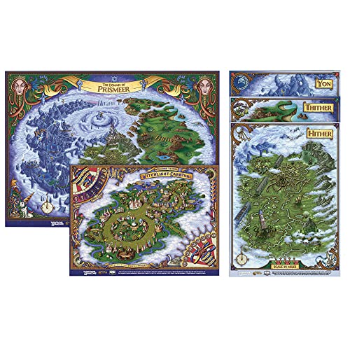 Gale Force Nine Store Dungeons and Dragons The Wild Beyond The Witchlight - Map Set Multi