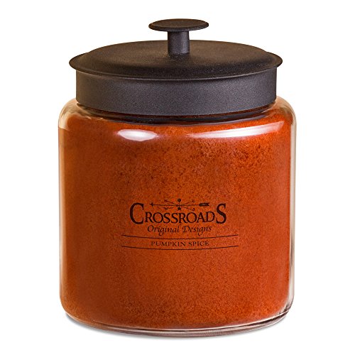 Crossroads Pumpkin Spice Scented 4-Wick Candle, 96 Ounce