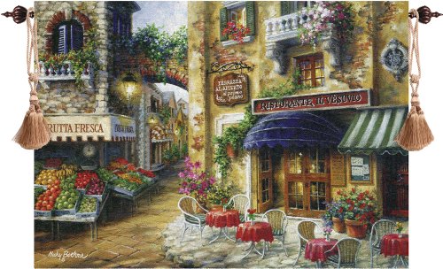 Manual 70 X 50-Inch Grande Tapestry Wall Hanging, Buon Appetito