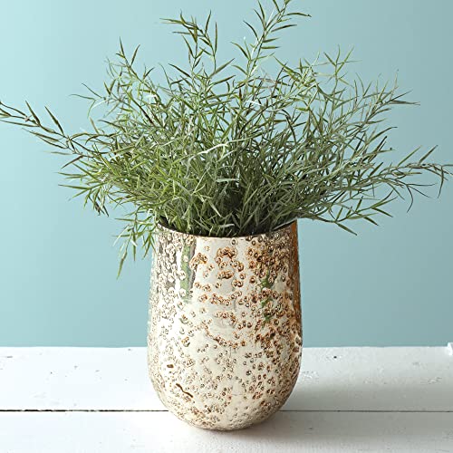 CTW Colonial Tin Works Aurelia Vase, Mercury Glass