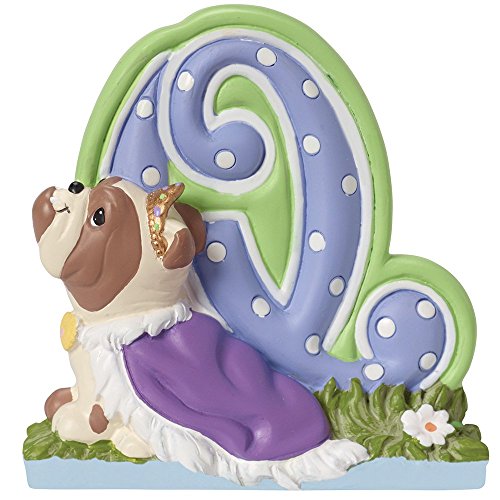 Precious Moments, Baby Gift,  "Q Is For Queen" Alphabet Resin Figurine, 