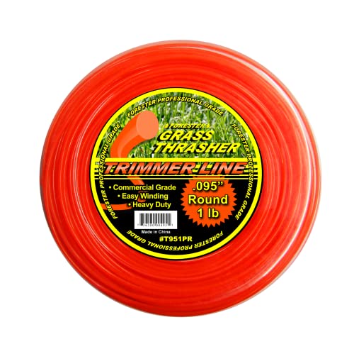 FORESTER Grass Thrasher .095 Round Trimmer Line 1lb Spool