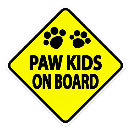 Imagine This Company D1956 Car and Rescue Decal (Paw Kids On Board), 2 Pack