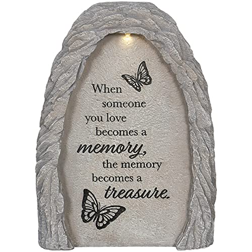 Carson Home Lit Lighted Solar Garden Marker Outdoor Decor (Treasure)