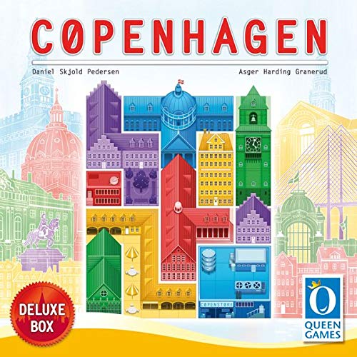 Queen Games Store Copenhagen Deluxe Edition Board Game