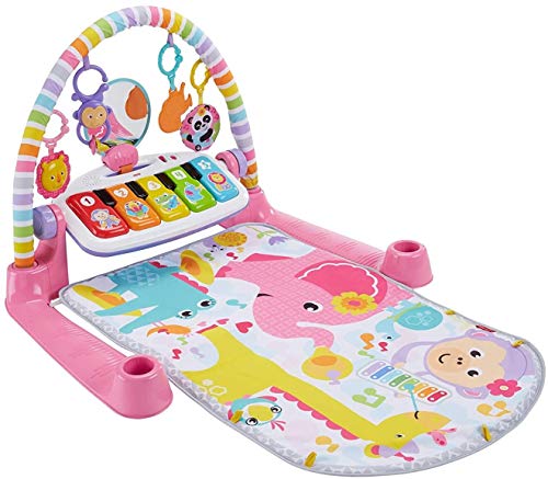 Fisher-Price Deluxe Kick 'n Play Piano Gym, Pink
