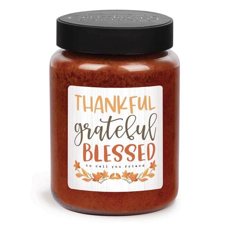 Crossroads Orange Clove, 26 oz Jar, Thankful Grateful Blessed