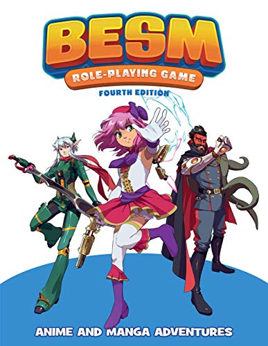 Magpie Games Store BESM (Big Eyes, Small Mouth) Anime and Manga Adventures RPG 4th Edition Hardcover