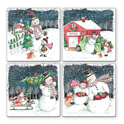 Great Finds CH208 Making Memories Coaster, Set of 4, 4-inch Square