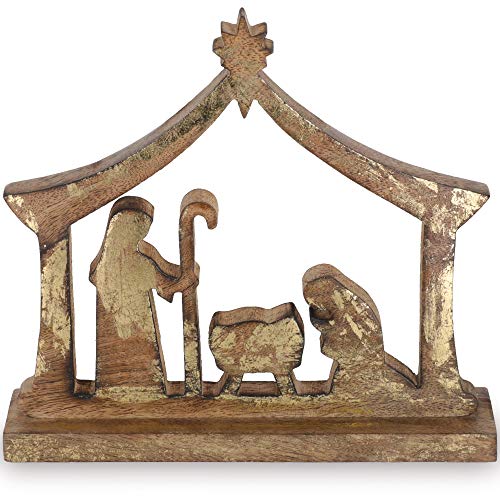 burton + BURTON Nativity with HOLY Family in Manger