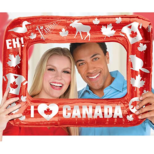 Amscan Canadian Pride Inflatable Frame | 17 3/4" x 25 1/4" | 1 Pc