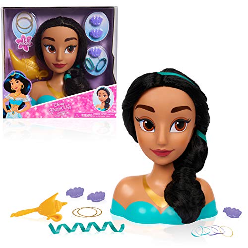 UPD Disney Princess Jasmine Styling Head, 14-Pieces