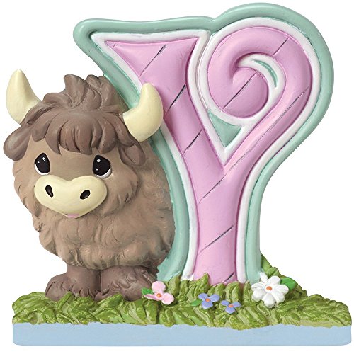 Precious Moments, Baby Gift,  "Y Is For Yak" Alphabet Resin Figurine, 
