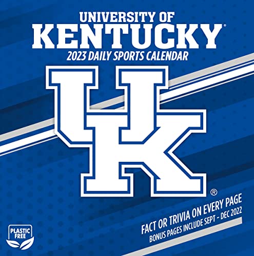 LANG TURNER SPORTS Kentucky Wildcats 2023 Box Calendar (23998053011)