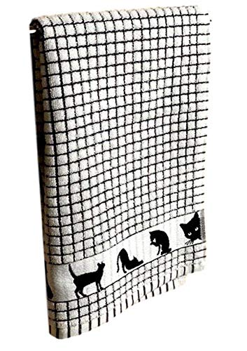 Samuel Lamont Poli-dri Jacquard Tea Towel Cat