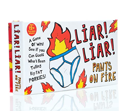 Boxer Gifts ‚Äö√Ñ√≤Liar Liar Pants On Fire‚Äö√Ñ√¥ Family Fun Card Game | Fast Paced Fun | Great for All the Family and Ages