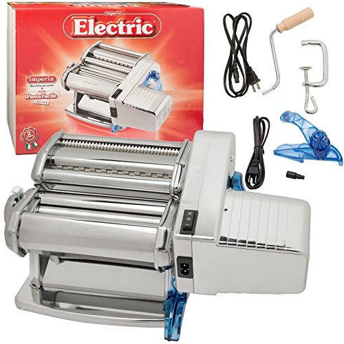 Gary Valenti Imperia Pasta Machine and Motor by Cucina Pro (152) - Dual Speed with Double Cutter