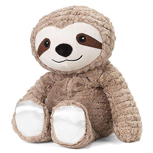 Intelex Sloth Figure My First Warmies Kids Stuffed Animal Toy, 13 inch Height, Lavender Scent