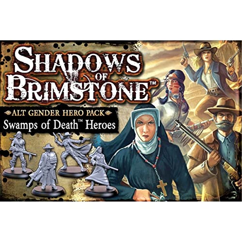 Flying Frog Shadows of Brimstone: Swamps of Death - Alt Gender Hero Pack