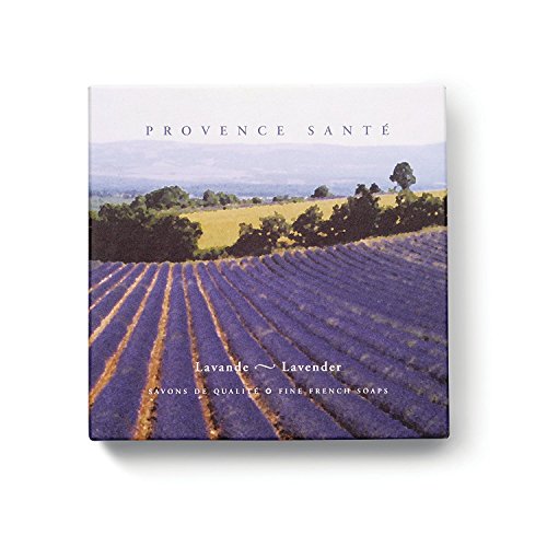 Baudelaire Provence Sante PS Gift Soap Lavender, 2.7oz 4 Bar Gift Box