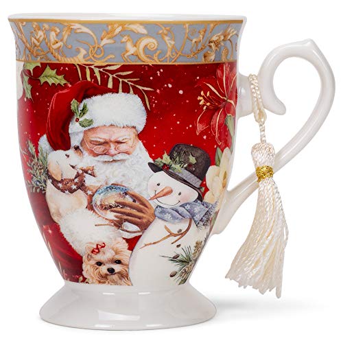 Delton Products 8154-3 Mug in Gift Box, Santa, 4.6 inch