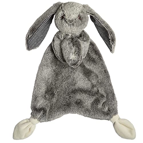 Mary Meyer Lovey Soft Toy, 13-Inches, Grey Silky Bunny