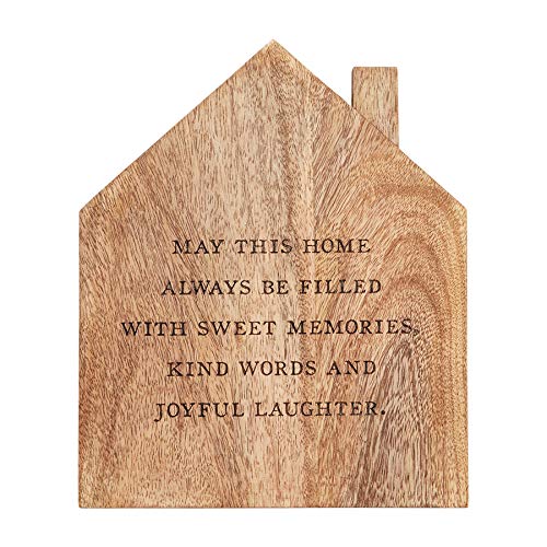 Mud Pie Home Wooden Trivet,10 1/4" x 8 1/2"