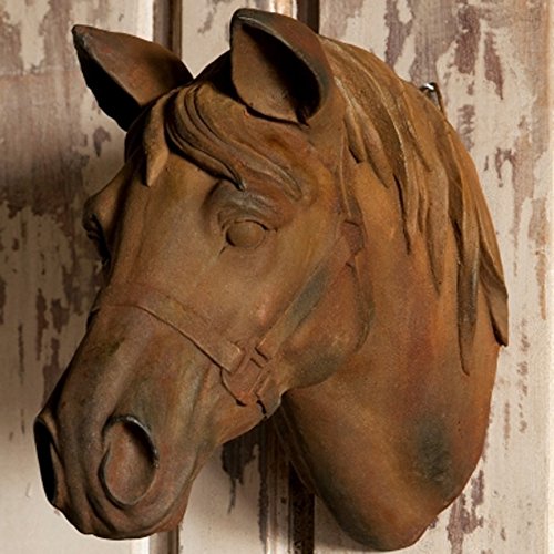 Estate Stone Horse Head