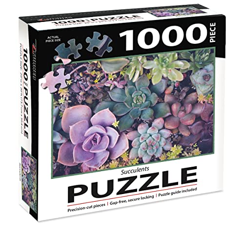 LANG Turner Photographic Succulents Puzzle - 1000 PC (8410517), Multicolor