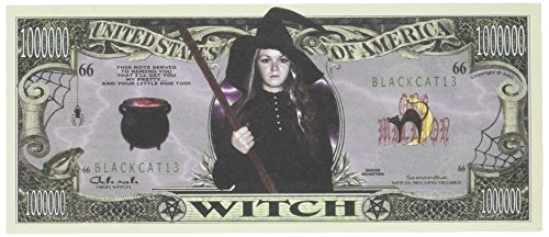 American Art Classics Set of 100 Bills-The Witch Million Dollar Bill