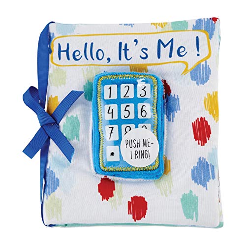Mud Pie 11480008 Blue Phone Book,6.5 " L X6.5 " W X1.0 " H,Boy