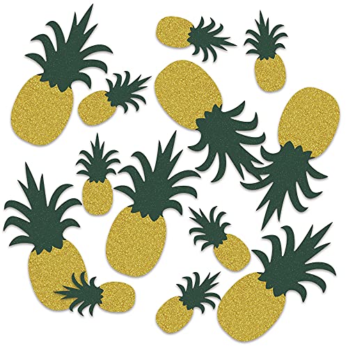 Beistle Glittery Pineapple Luau Confetti - 1 Pack