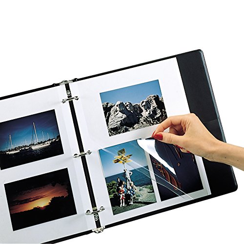 C-Line Ready-Mount Photo Mounting Sheets, 3-Hole Punched, 11 x 9 Inches, 50 per Box (85050)