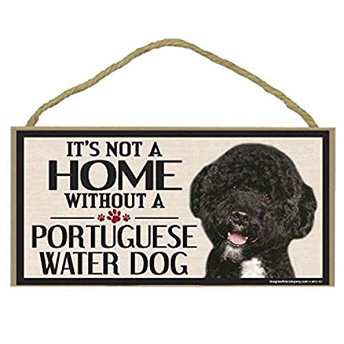 Imagine This Company Wood Sign for Portuguese Water Dog Breeds