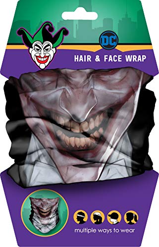 Spoontiques 19872 Hair or Face Wrap, 18-inch Height, Polyester (Joker)